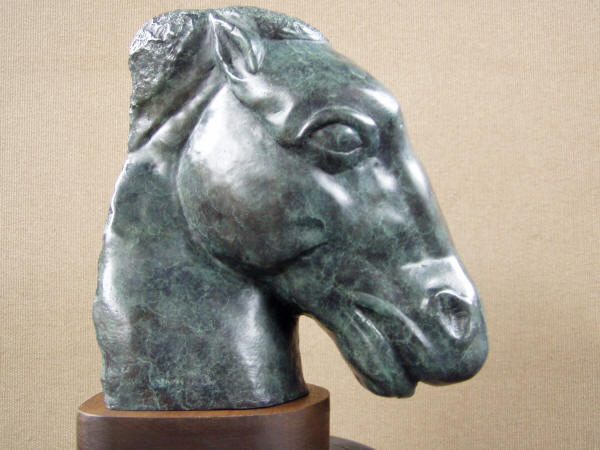Rose Van Vranken's Horse Bust