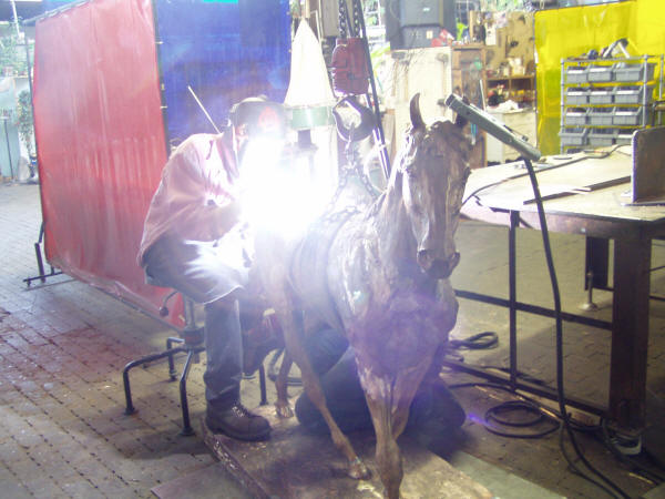 Welding Alexa King's "Steeple Chase"