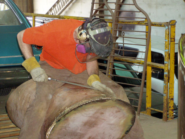 Fabrication of Philosopher's Stones - Artist Jill Sebastian