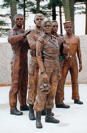 Gwen Gillen and Joe Mendla's Korean War Memorial