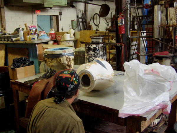 Traditional Plaster Piece Mold for Chazen Museum