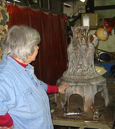 Fountain Disassembled for Repair